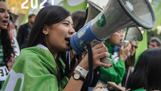 Couverture Rapport annuel 2021 Oxfam Belgique